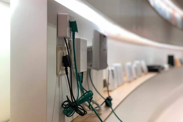 Anschlüsse und Router